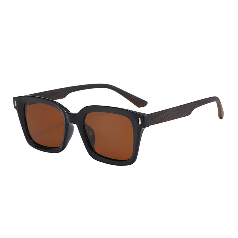 Damen stilvolle quadratische Sonnenbrille mit robustem Rahmen Brehn