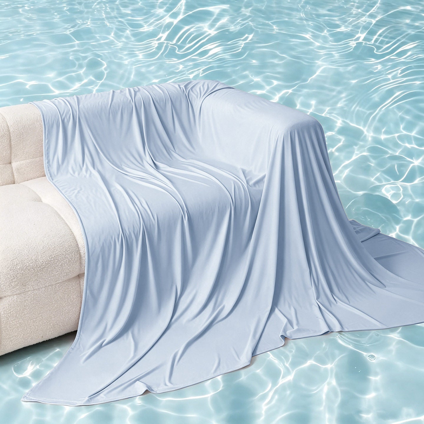 Unisex nan extraweiche Stretch Sofadecke aus Microfaser als vielseitiger Sofaüberwurf Brehn
