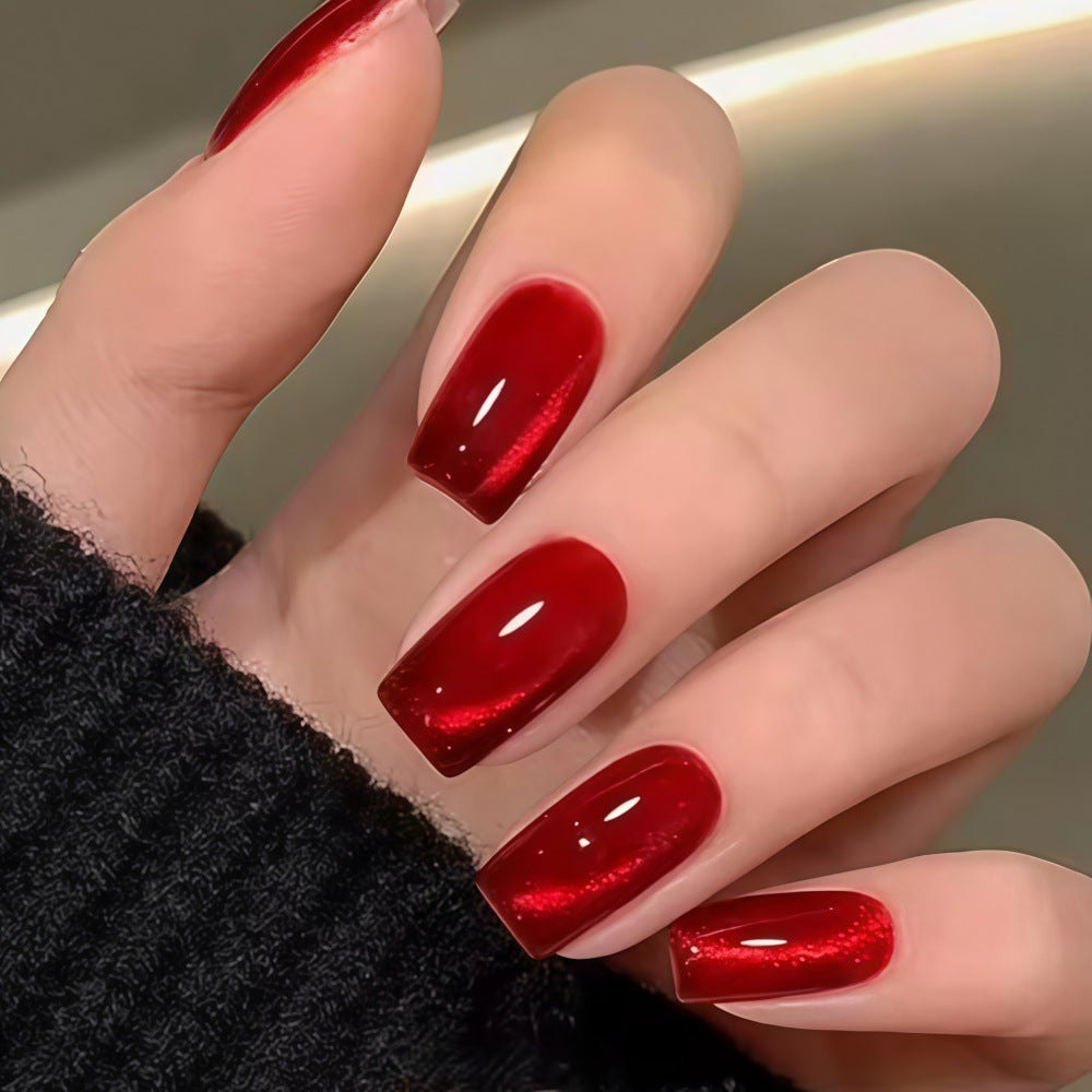 Elegante Kunstnägel mit luxuriösem Glanz-Finish Brehn