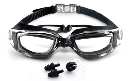 Schwimmbrille mit Ergonomischem Design und Integriertem Ohrenschutz Brehn