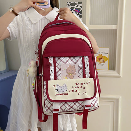 Stylische Grafische Rucksack Brehn