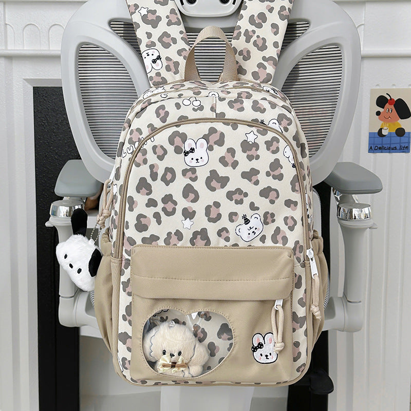 Modischer schulrucksack mit tiermotiven