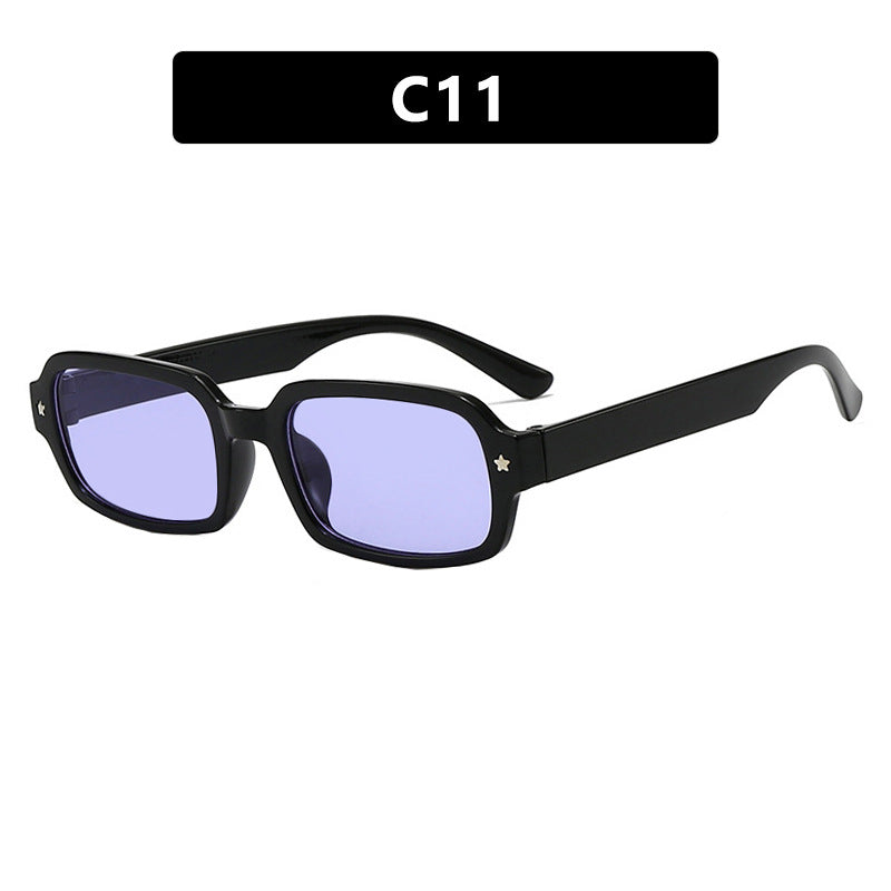 Damen modische Rechtecksonnenbrille mit herausragendem Design und schützendem UV-Filter Brehn