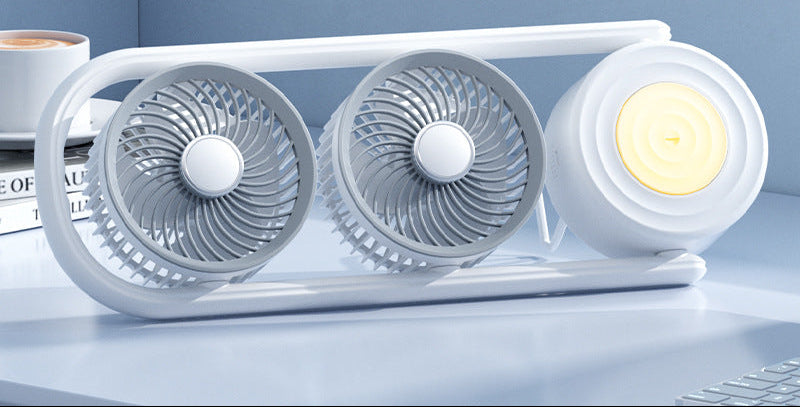Damen Tragbarer Doppelventilator Brehn