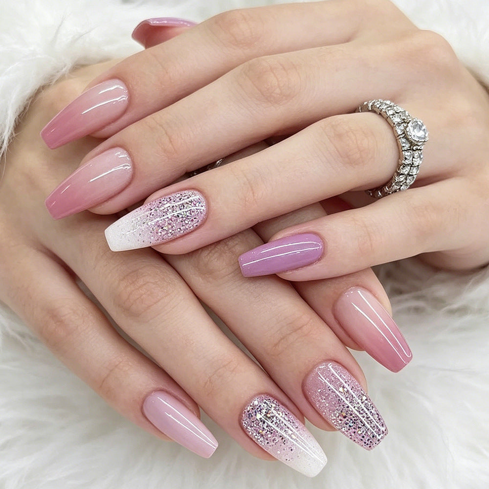 Glamouröses Glitzer-Gel-Nagel-Set Brehn