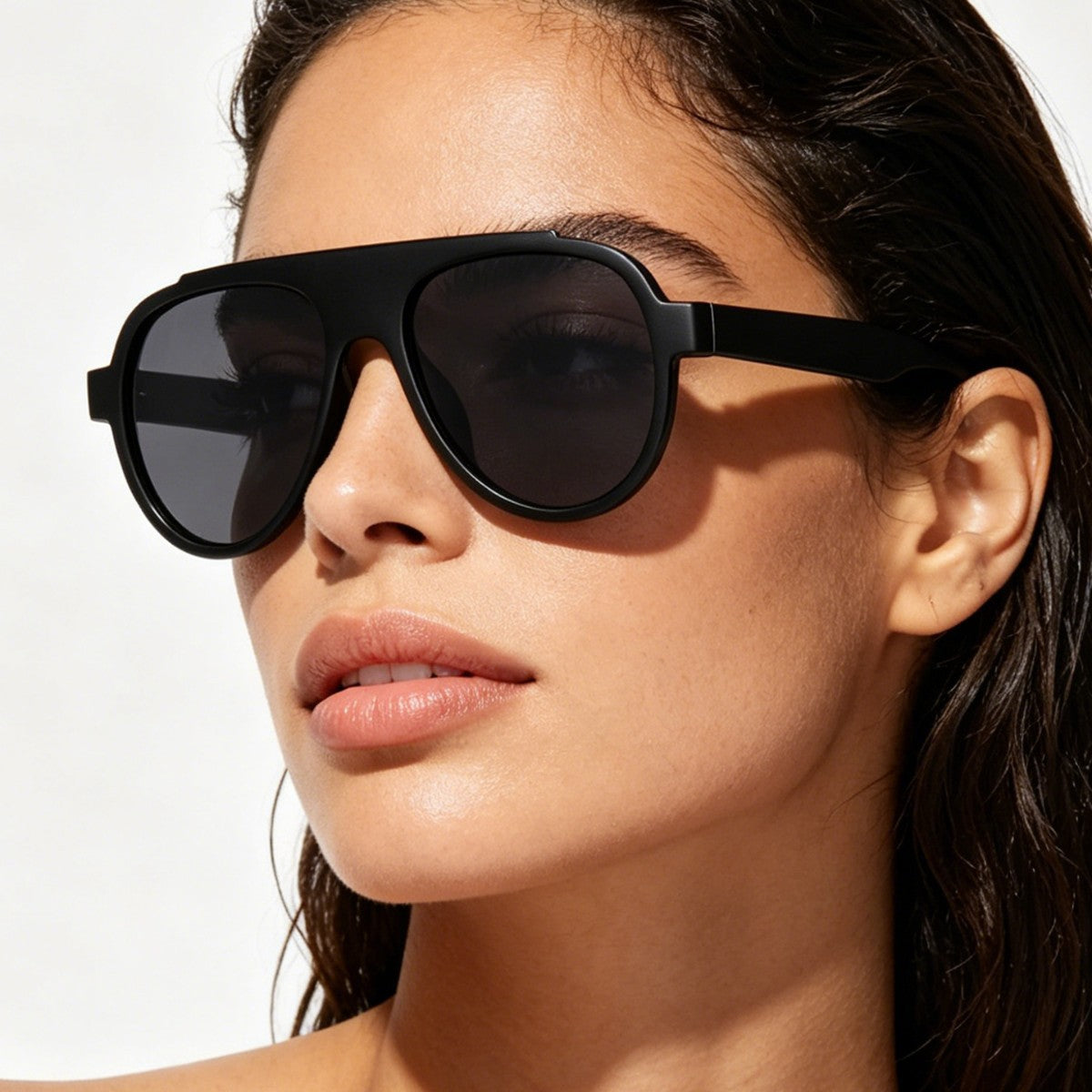 Damen modische Sonnenbrille im auffälligen Animal-Print Brehn