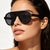 Damen modische Sonnenbrille im auffälligen Animal-Print Brehn