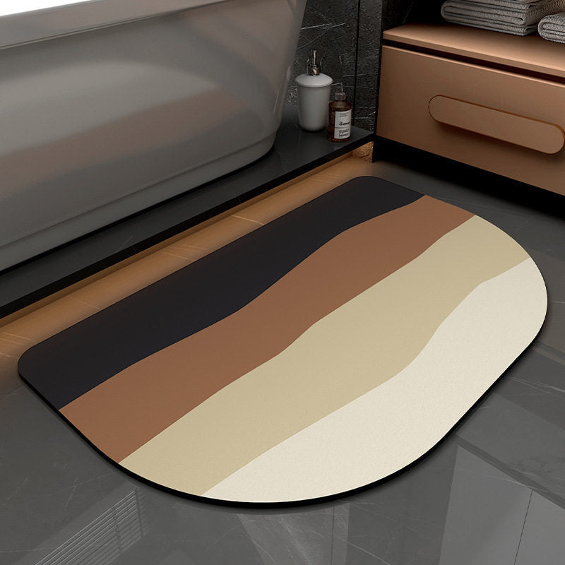 Stylische Farbverlauf-Badematte