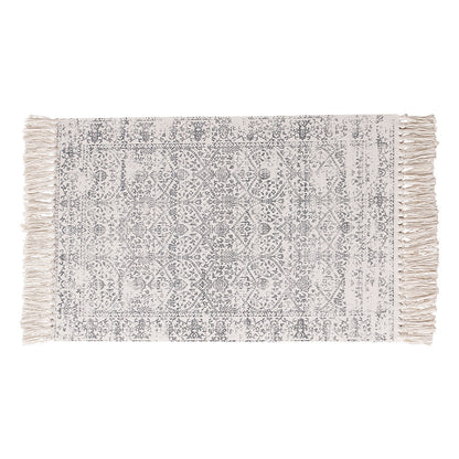 Gewebter Vintage-Teppichläufer mit Fransen und orientalischem Used-Look Brehn