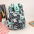 Funky Grafikdruck Rucksack