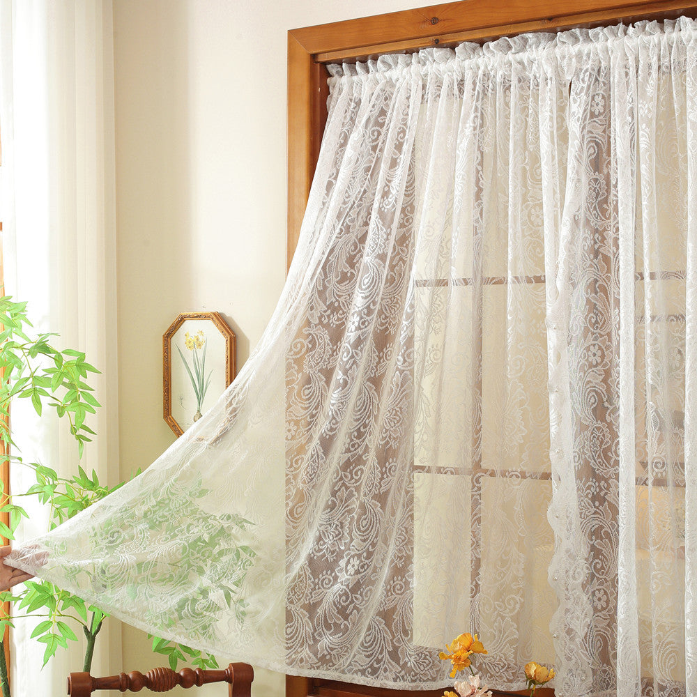 Home Decor Elegante Durchsichtige Vorhang