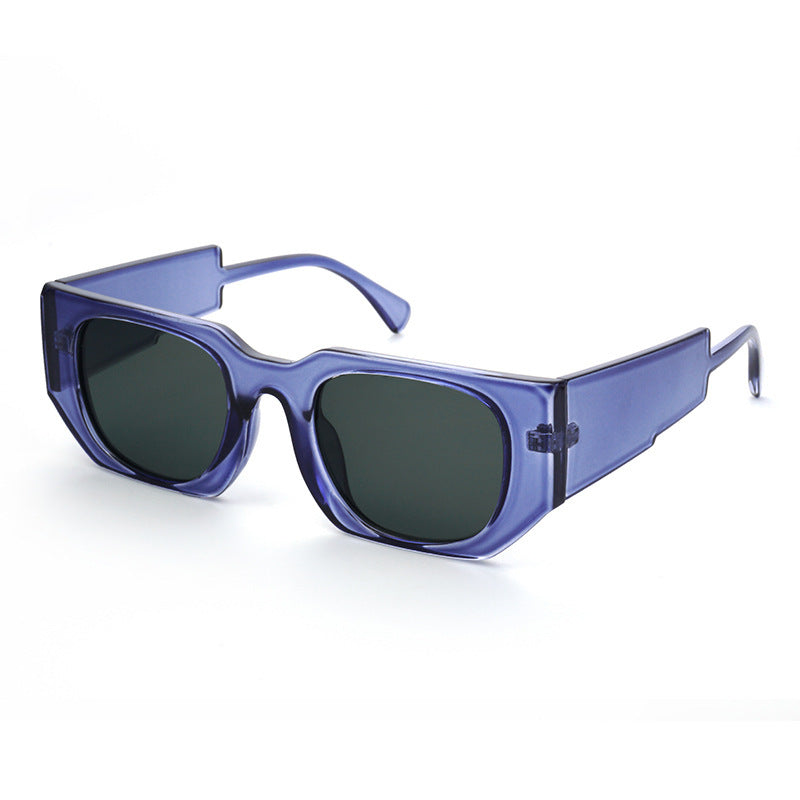 Damen Modische Sonnenbrille mit kantigem Rahmen und UV-Schutz Brehn