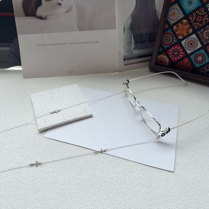Minimalistische Silberkette Brehn