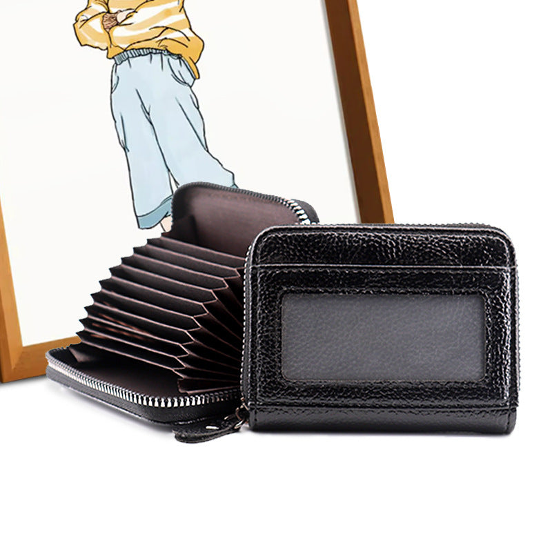 Eleganter Leder-Kartenhalter