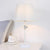 Elegante Kristall Akzent Tischlampe