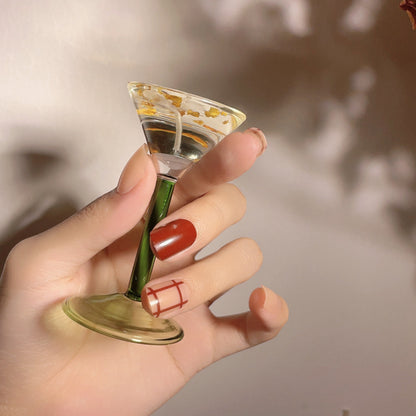 Stilvolles Press-On Nagelkunst-Set mit geometrischen Mustern