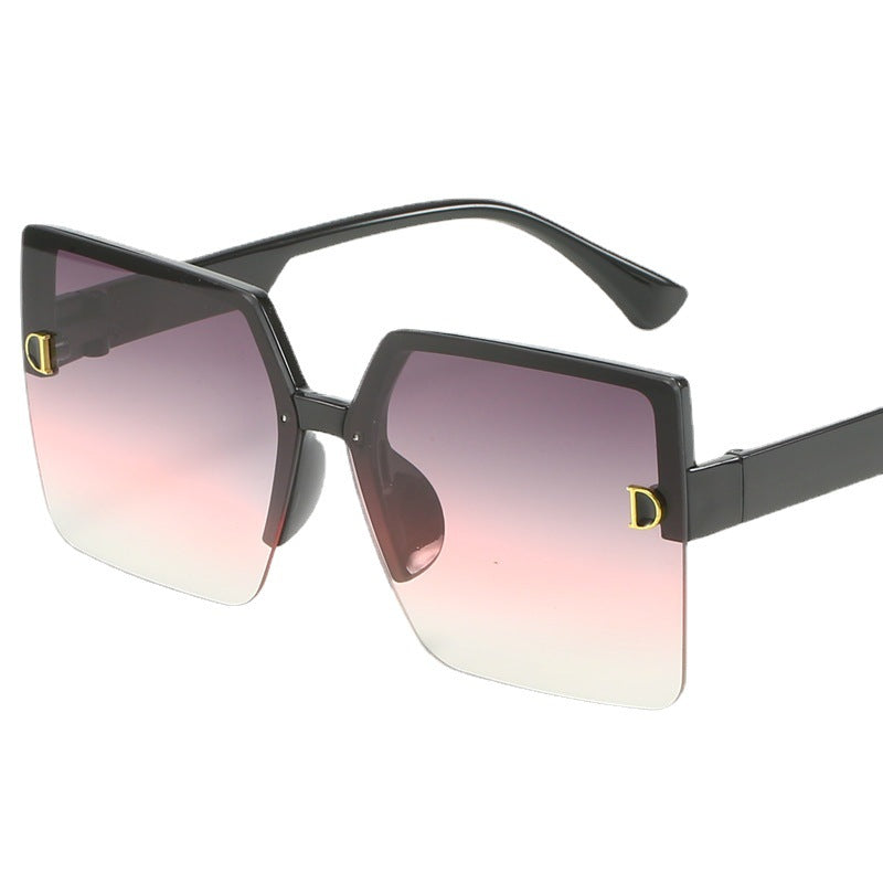 Damen Oversized-Sonnenbrille mit hochwertigem Farbverlauf Brehn