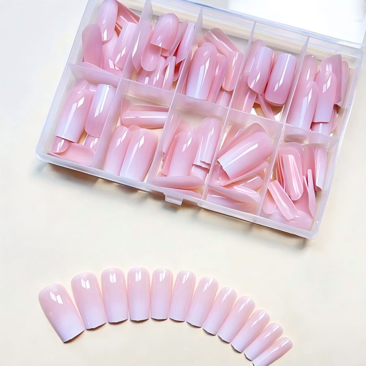 Elegante Press-On Nagelspitzen Set
