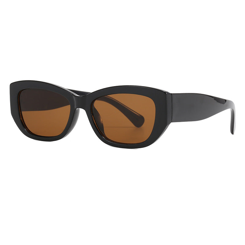 Damen modische Cat-Eye Sonnenbrille aus robustem Kunststoff Brehn