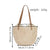 Handtasche Aus Geflochtenem Naturmaterial mit Eleganten Tragegriffen Brehn