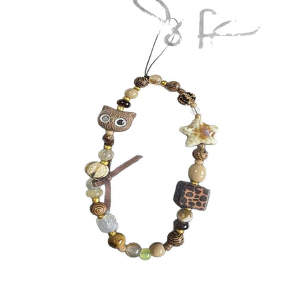 Handgefertigtes Perlen Charm Armband Brehn
