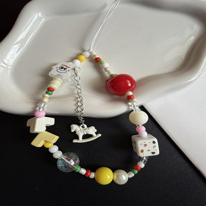 Verspielt Perlen Charm Halskette Brehn 1790135677