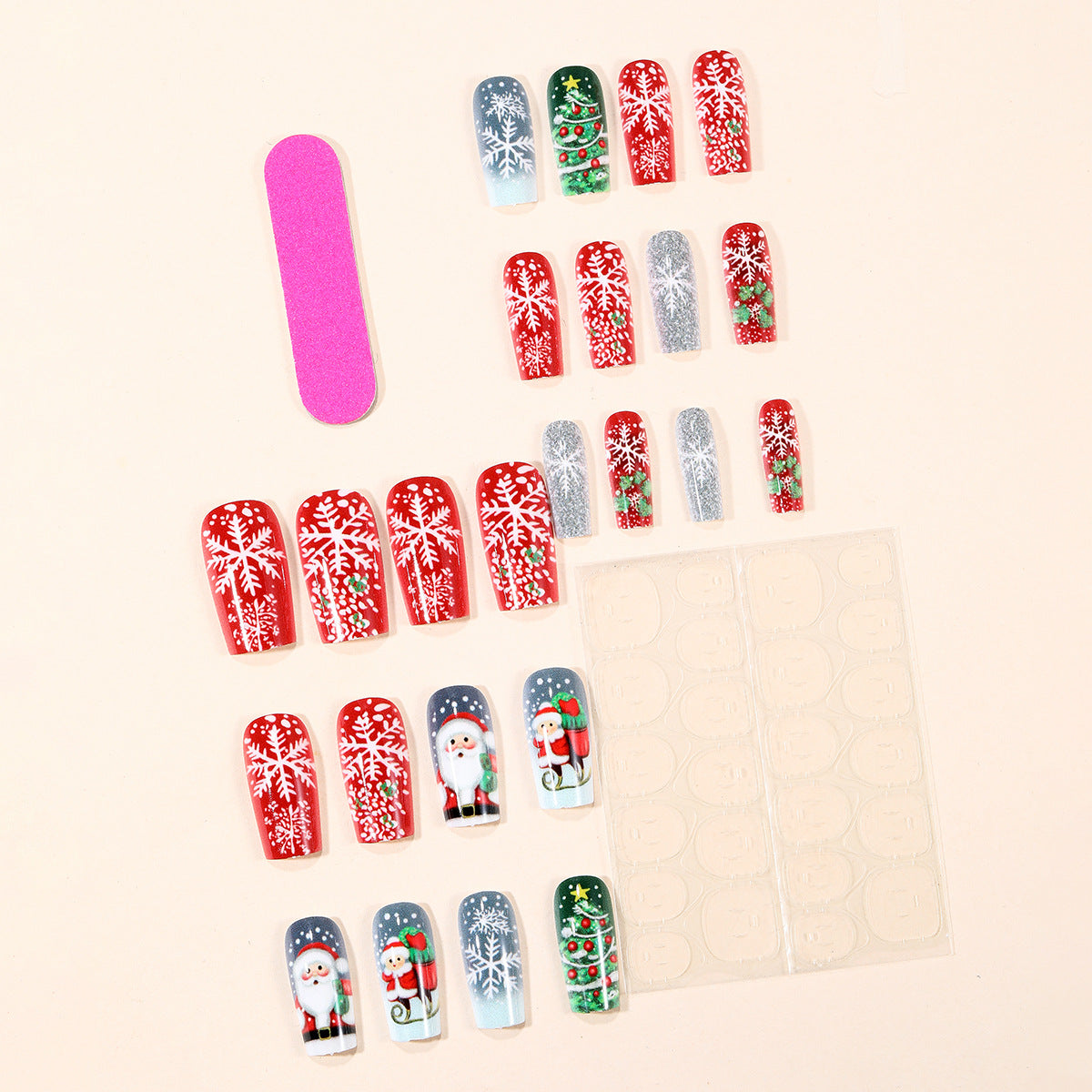 Weihnachten-Themen Dekorative Nagelkunst Brehn