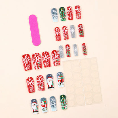 Weihnachten-Themen Dekorative Nagelkunst Brehn