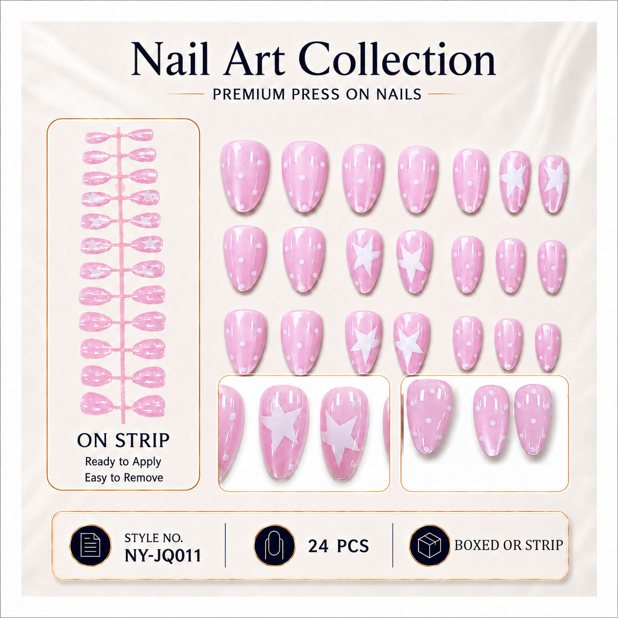Premium Kunstnägel Set Brehn