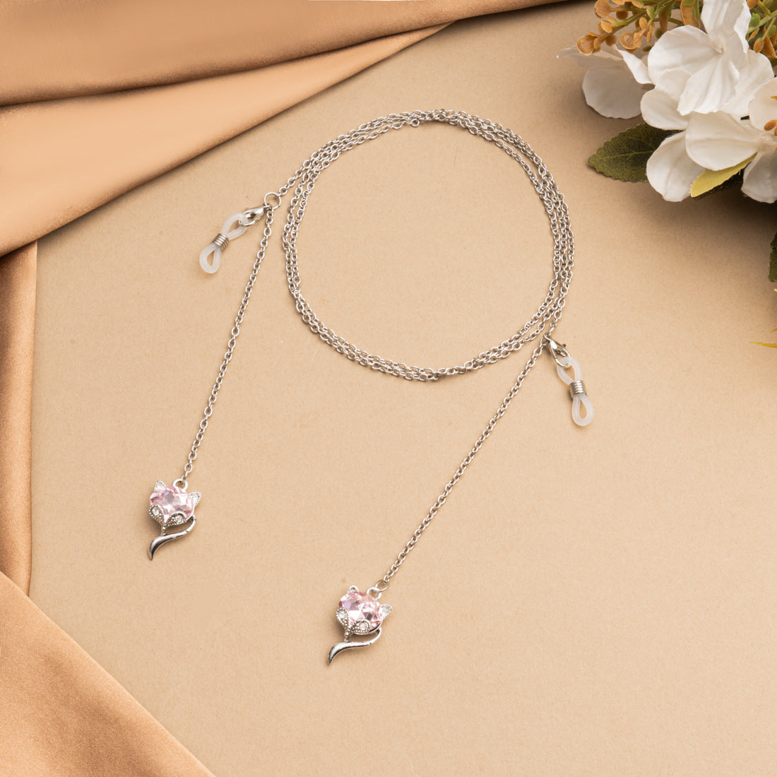 Floral Charm Brillen Kette Brehn