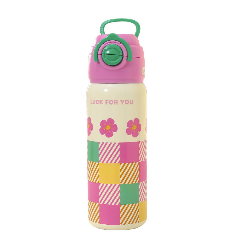 Unisex Isolierte Trinkflasche mit süßem Tierdesign Brehn