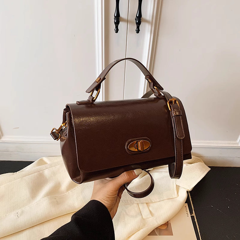 Elegante Leder Umhängetasche Brehn