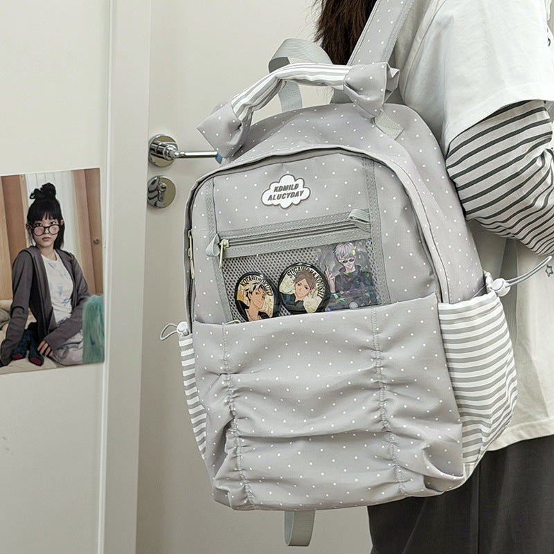 Stylische Strukturierte Rucksack Brehn