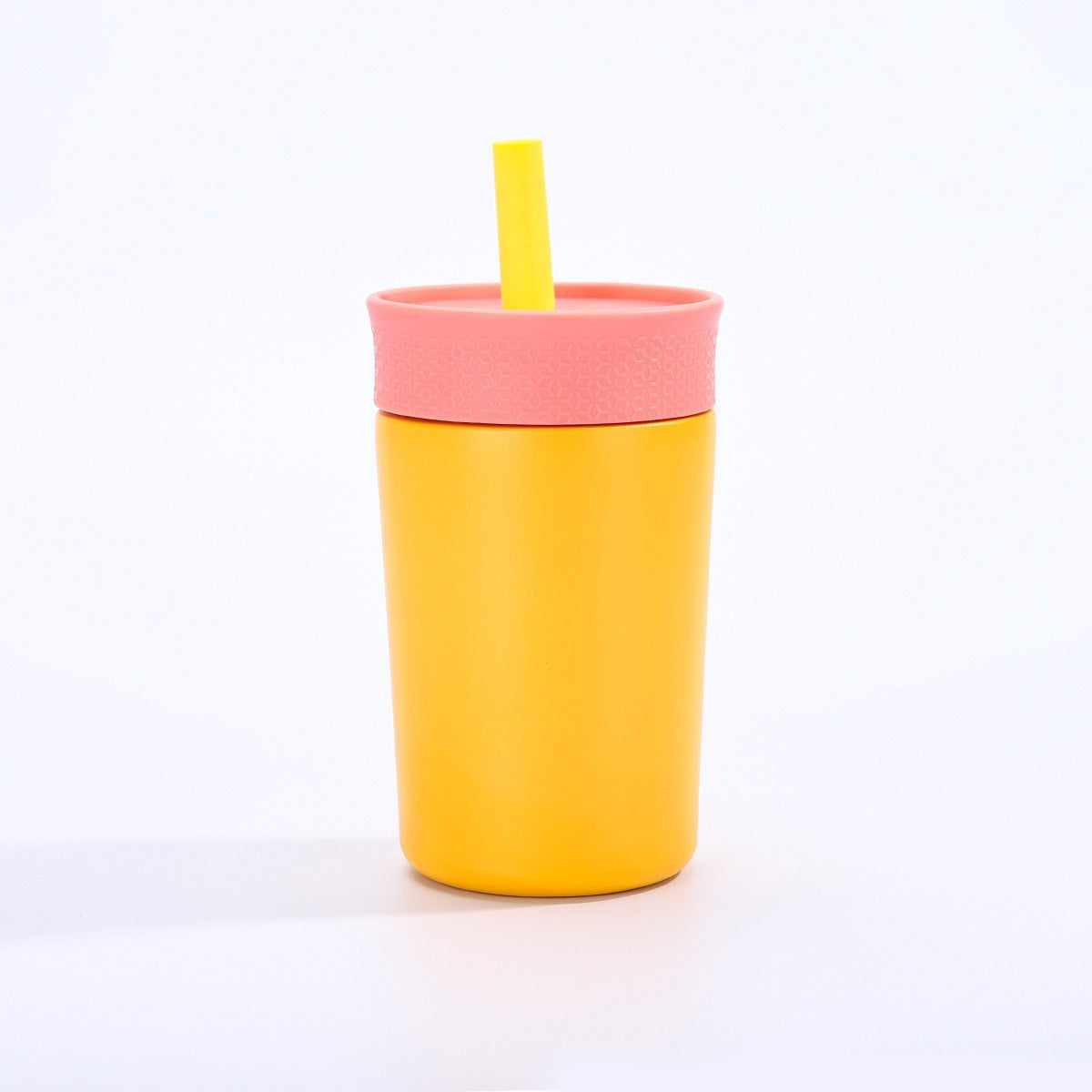 Damen isolierter Kaffeebecher mit integriertem Trinkhalm Brehn