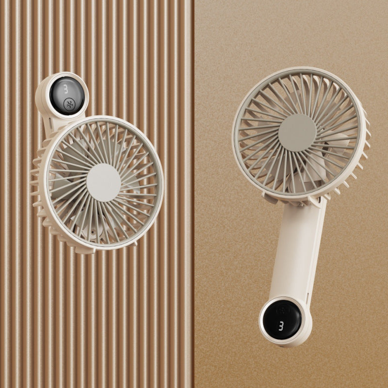 Unisex Tragbarer Akku-Ventilator mit Neigungsverstellung Brehn