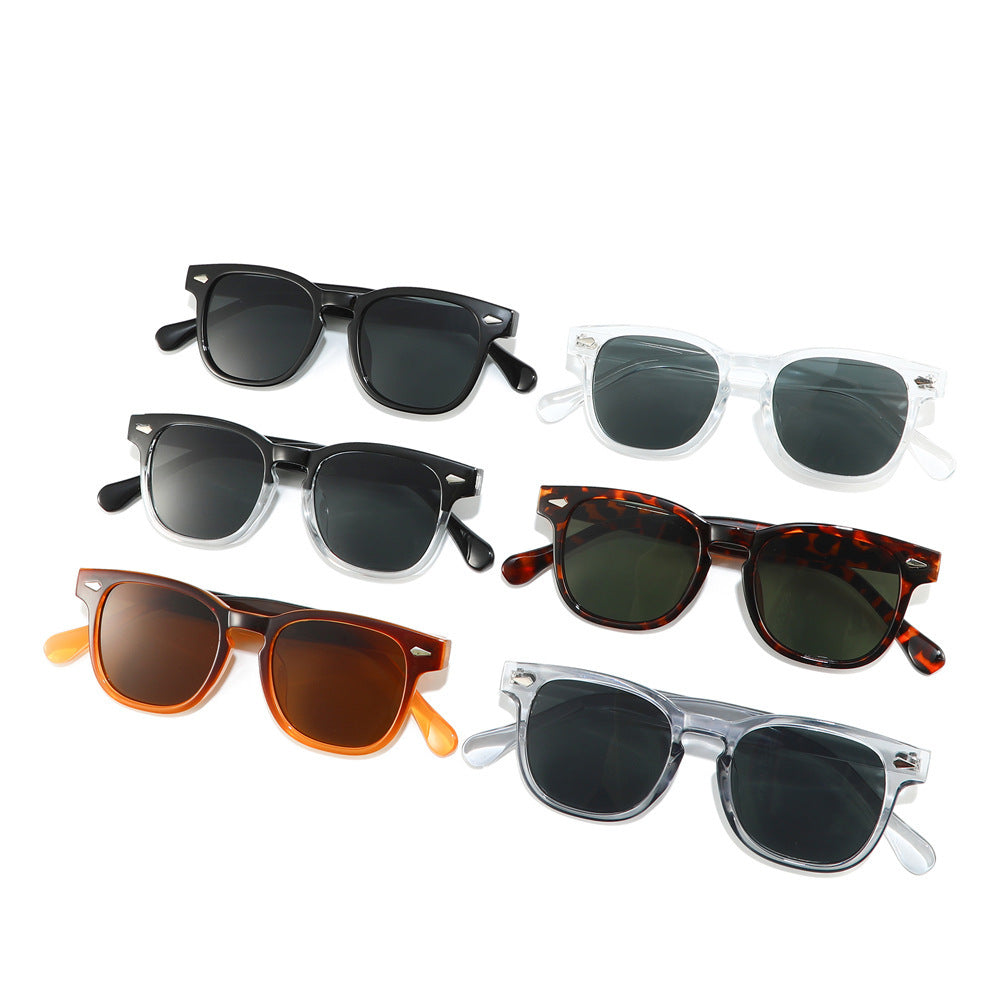 Klassische retro-inspirierte quadratische Sonnenbrille Brehn