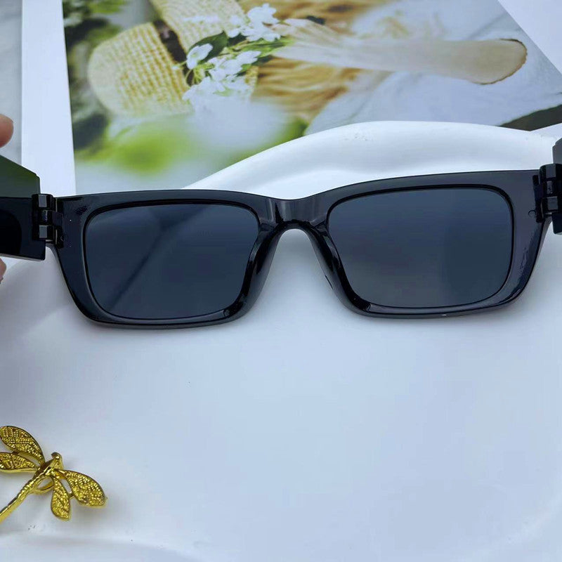 Stylische Übergroße Schild Sonnenbrille Brehn
