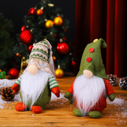 Dekorative Weihnachtsgnom Figur Brehn