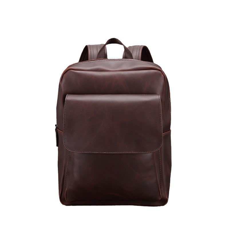 Eleganter Rucksack Aus Hochwertigem Kunstleder mit Multifunktionalen Fächern Brehn