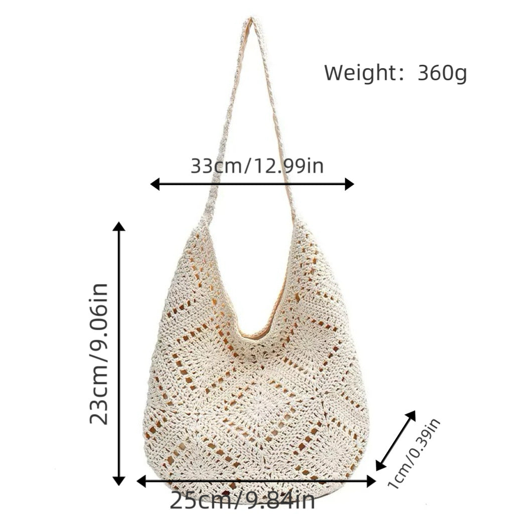 Handgeknüpfte Schultertasche Brehn