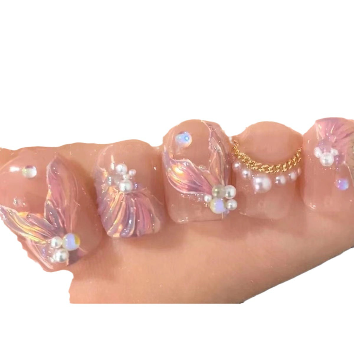 Künstlerisches Floral Nail Art Set Brehn
