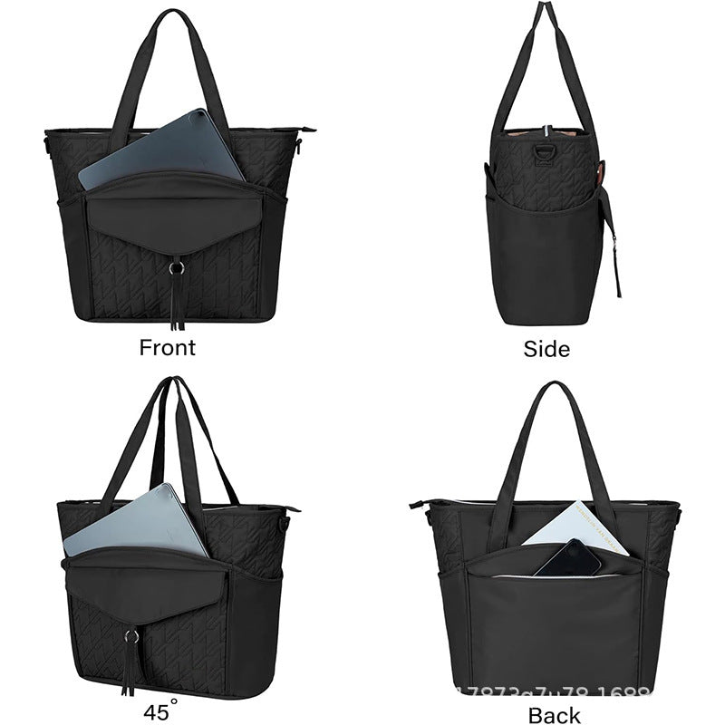 Praktische Handtasche mit Mehreren Fächern Brehn