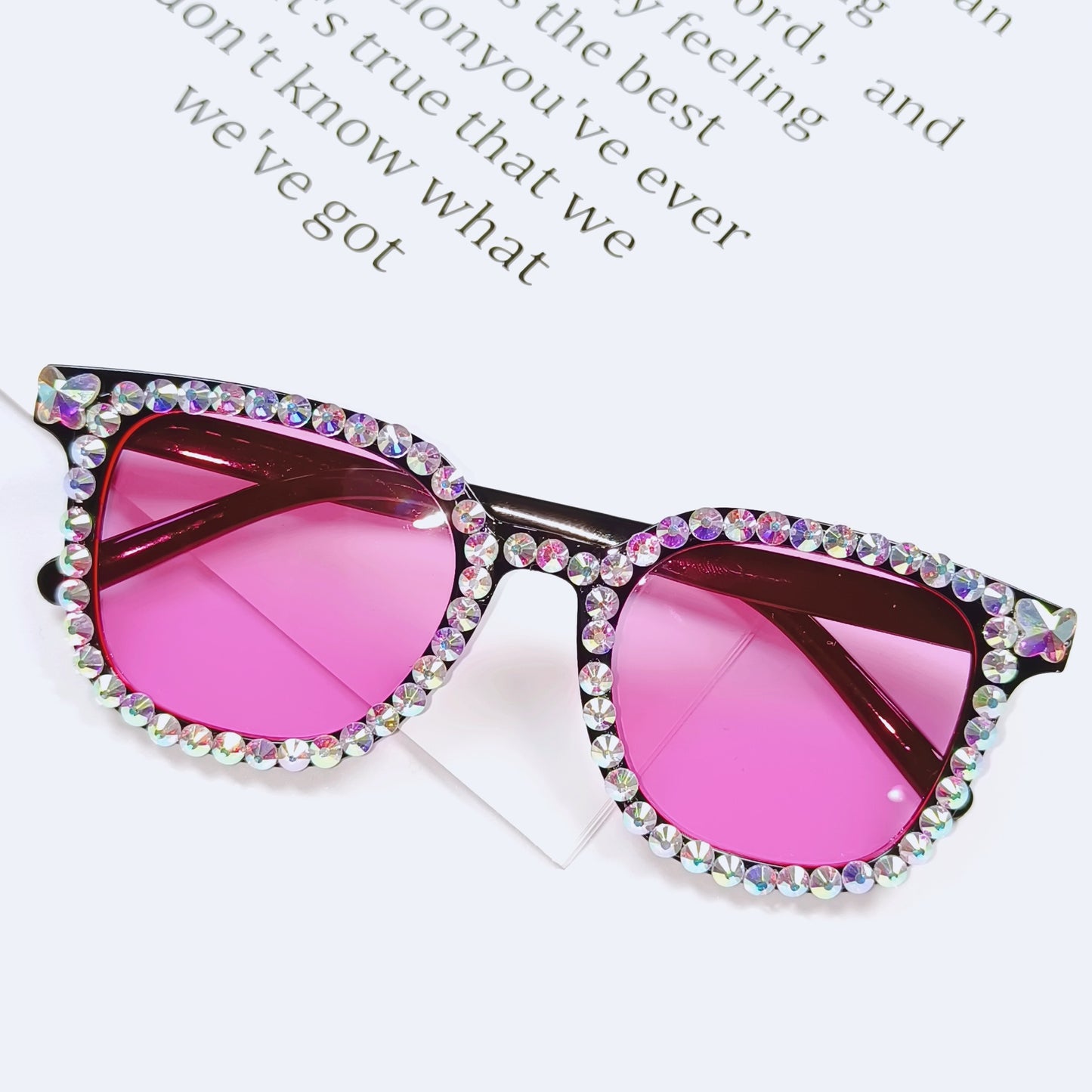 Modische mit Strass verzierte Sonnenbrille Brehn