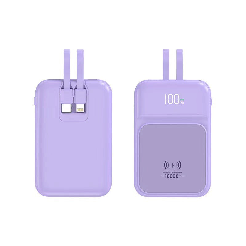 Multifunktionale Kabellose Powerbank mit Integriertem Ständer Brehn