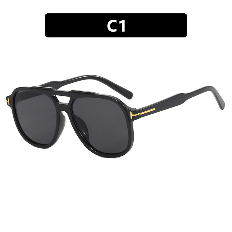 Damen stilvolle Sonnenbrille im modernen Design mit einzigartigem Rahmen Brehn