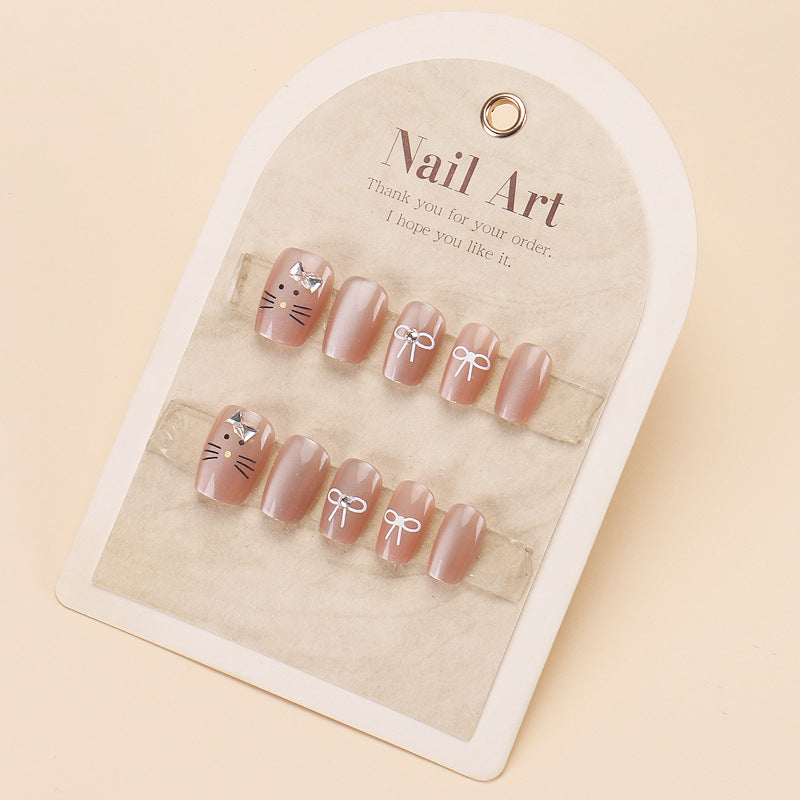 Premium Künstlerische Lange Stiletto-Nagelspitzen mit Aufwändigen Verzierungen Brehn