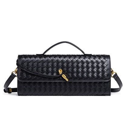 Texturierte Gewebte Clutch Tasche Brehn