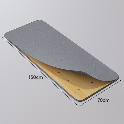 Große perforierte Bambusregalplatte mit belüftetem Lattendesign