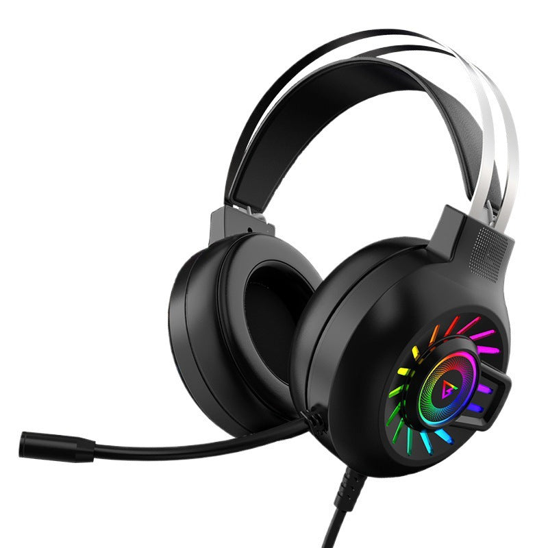 RGB-Beleuchtetes Gaming-Headset mit Geräuschunterdrückendem Mikrofon Brehn