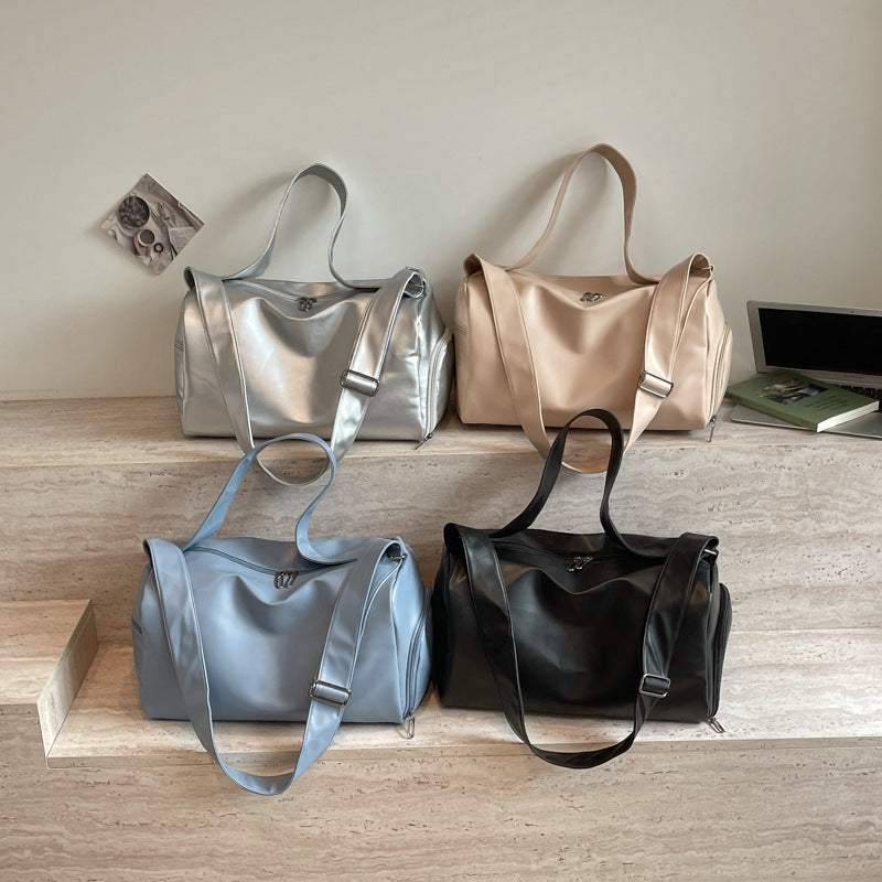 Stylische Leder Reisetasche Brehn